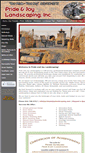 Mobile Screenshot of prideandjoylandscaping.com